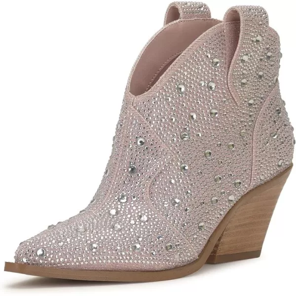 Jessica Simpson Womens Suede Pointed Toe Ankle Boots