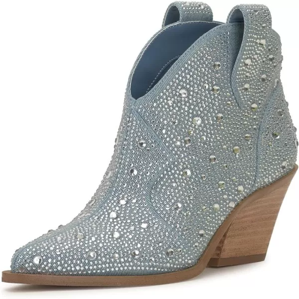 Jessica Simpson Womens Suede Pointed Toe Ankle Boots