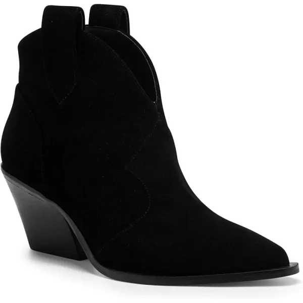 Jessica Simpson Womens Suede Pointed Toe Ankle Boots