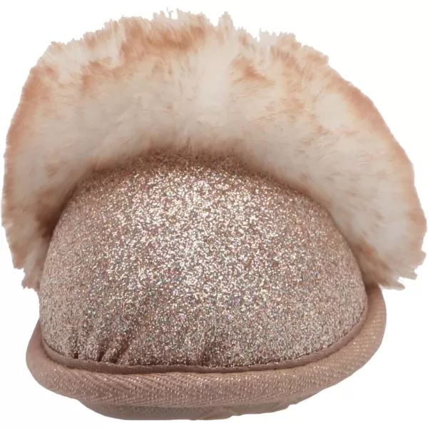 Jessica Simpson Girls Comfy Slippers - Cute Faux Fur Slip-on Shoes Memory Foam House Slipper