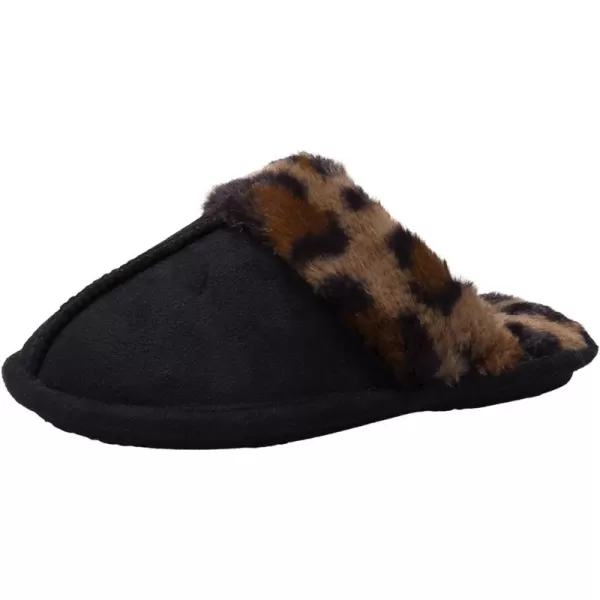 Jessica Simpson Girls Comfy Slippers - Cute Faux Fur Slip-on Shoes Memory Foam House Slipper