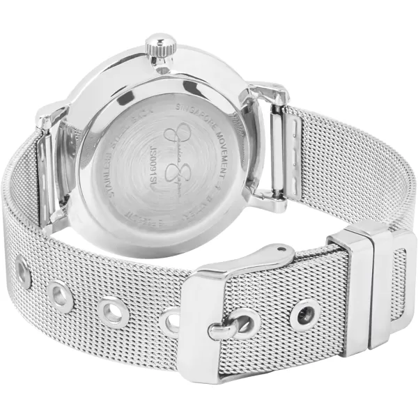 Jessica Simpson Womens Watches with a Mesh Band and Diamonds, Analog Quartz Dress Wrist Watch for Women - Unique Gifts for a Woman