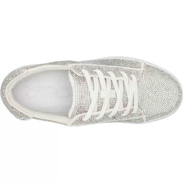 Jessica Simpson Women's Silesta Rhinestone Low Top Causal Fashion Sneakers