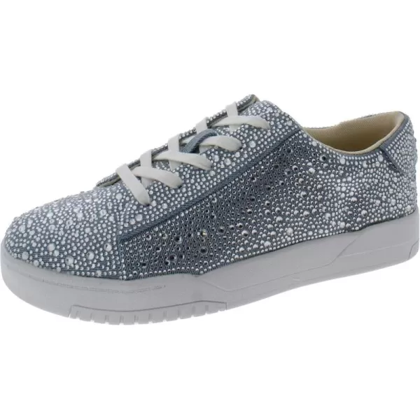 Jessica Simpson Women's Silesta Rhinestone Low Top Causal Fashion Sneakers