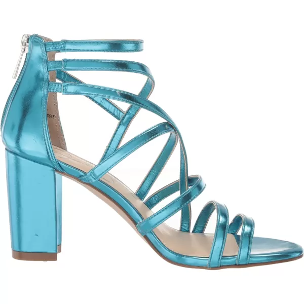 Jessica Simpson Stassey Women's Caged Faux Leather Back Zip Dress Sandals