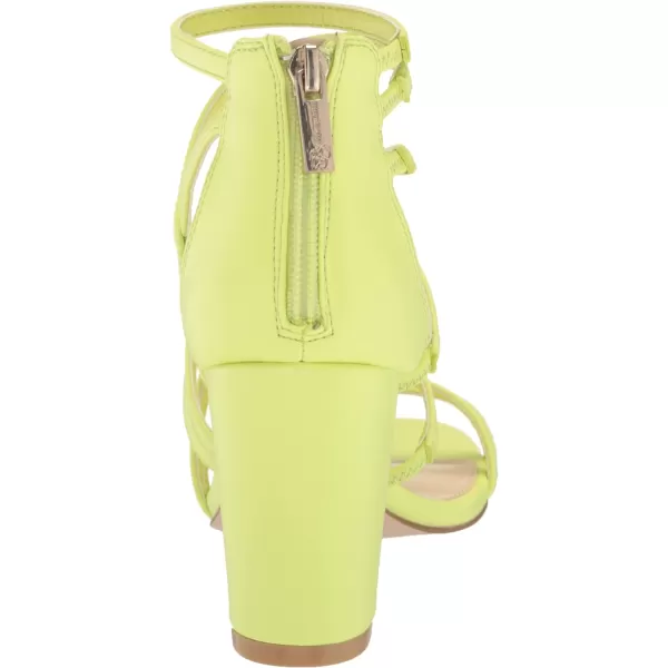 Jessica Simpson Stassey Women's Caged Faux Leather Back Zip Dress Sandals