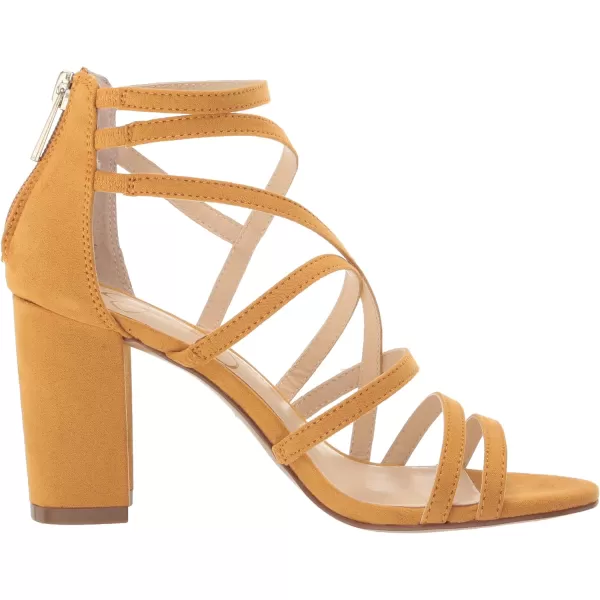 Jessica Simpson Stassey Women's Caged Faux Leather Back Zip Dress Sandals