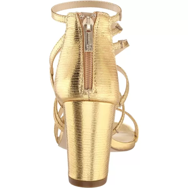 Jessica Simpson Stassey Women's Caged Faux Leather Back Zip Dress Sandals