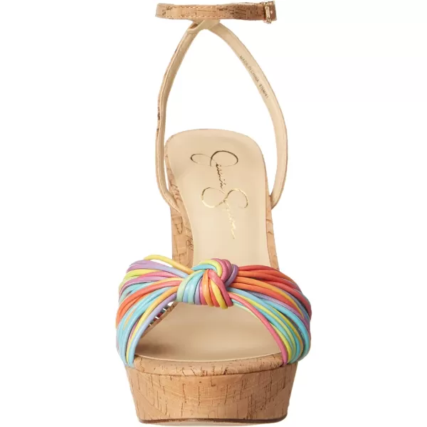 Jessica Simpson Womens Immie Ankle Strap Platform Pumps