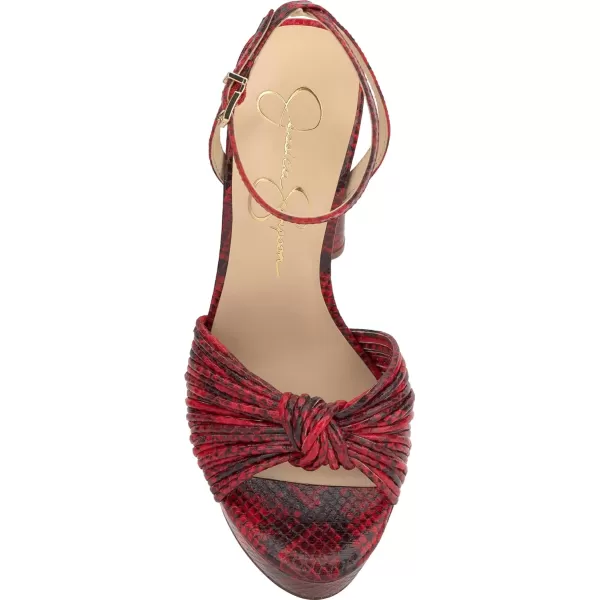 Jessica Simpson Womens Immie Ankle Strap Platform Pumps