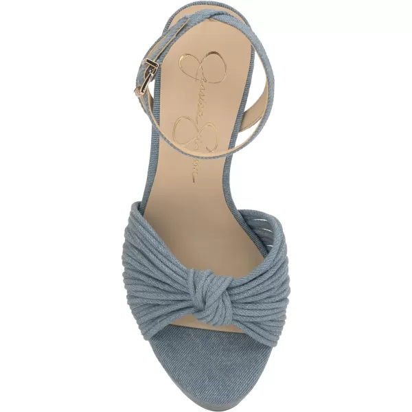 Jessica Simpson Womens Immie Ankle Strap Platform Pumps