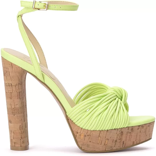 Jessica Simpson Womens Immie Ankle Strap Platform Pumps