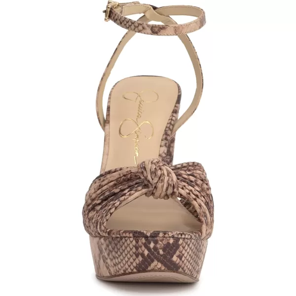 Jessica Simpson Womens Immie Ankle Strap Platform Pumps