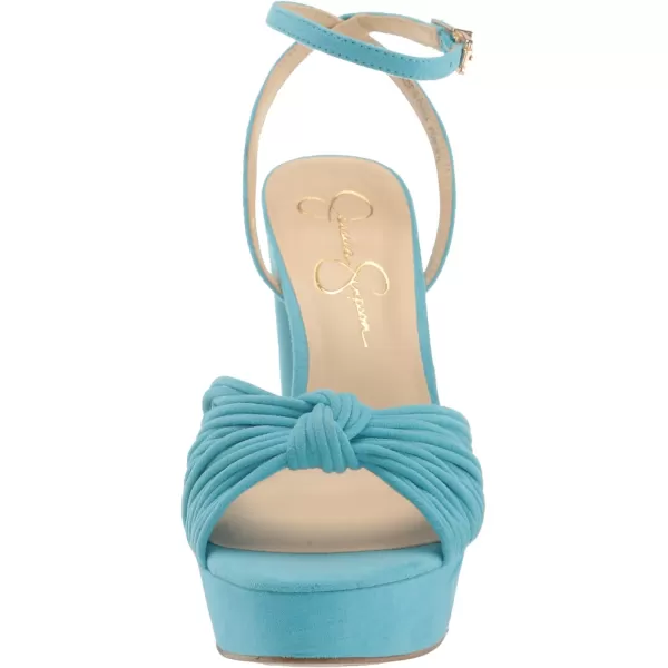 Jessica Simpson Womens Immie Ankle Strap Platform Pumps