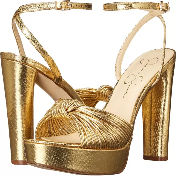 Jessica Simpson Womens Immie Ankle Strap Platform Pumps