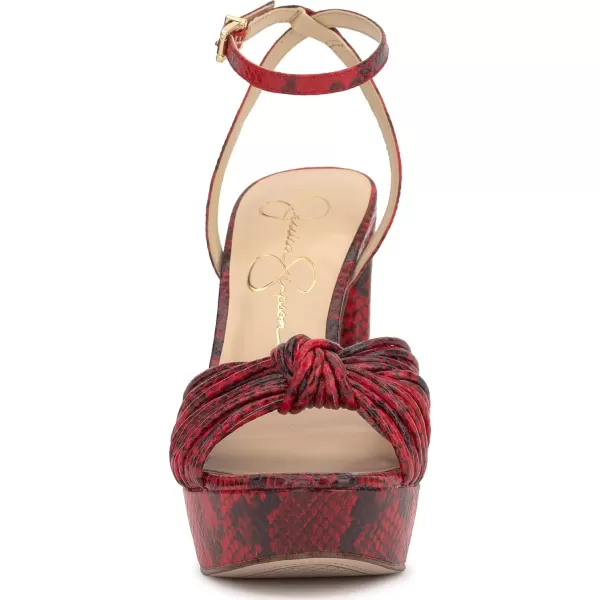 Jessica Simpson Womens Immie Ankle Strap Platform Pumps