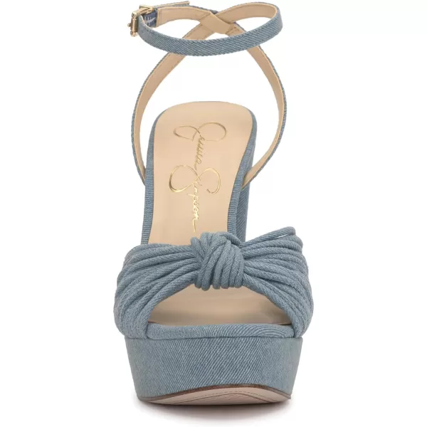 Jessica Simpson Womens Immie Ankle Strap Platform Pumps