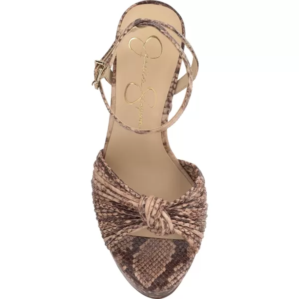 Jessica Simpson Womens Immie Ankle Strap Platform Pumps