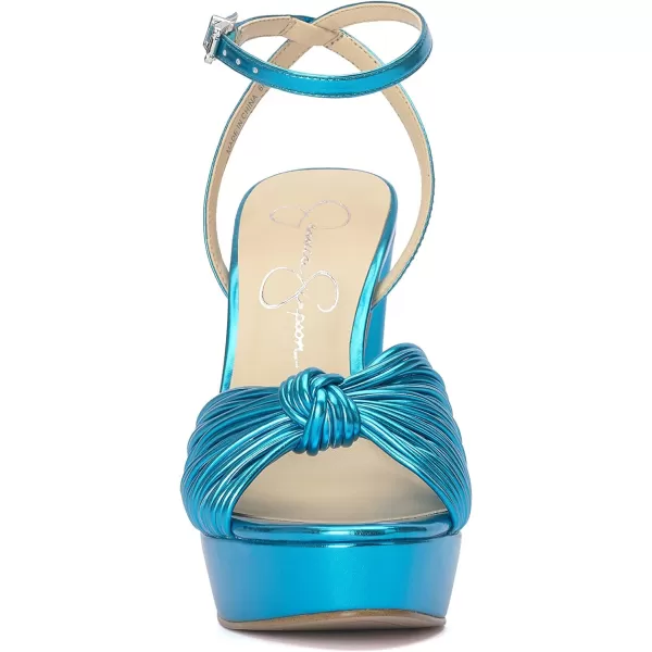 Jessica Simpson Womens Immie Ankle Strap Platform Pumps