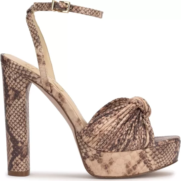 Jessica Simpson Womens Immie Ankle Strap Platform Pumps