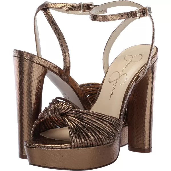 Jessica Simpson Womens Immie Ankle Strap Platform Pumps