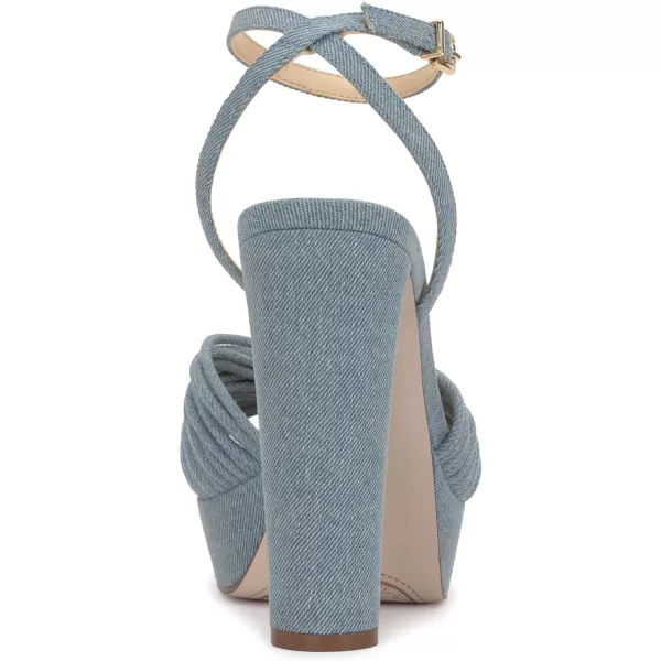 Jessica Simpson Womens Immie Ankle Strap Platform Pumps