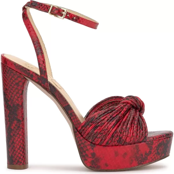 Jessica Simpson Womens Immie Ankle Strap Platform Pumps