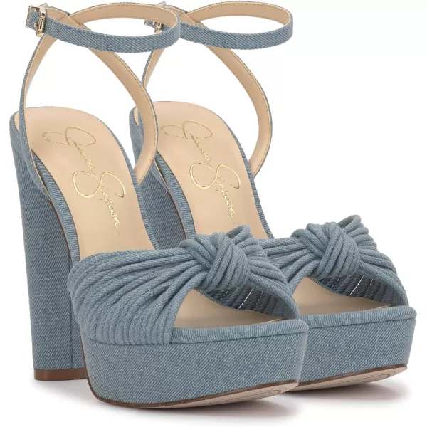 Jessica Simpson Womens Immie Ankle Strap Platform Pumps