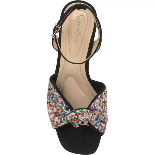 Jessica Simpson Women's Ohela Embellished Dress Sandal Heeled