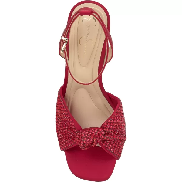 Jessica Simpson Women's Ohela Embellished Dress Sandal Heeled