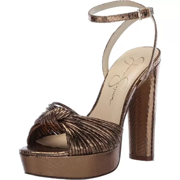 Jessica Simpson Womens Immie Ankle Strap Platform Pumps
