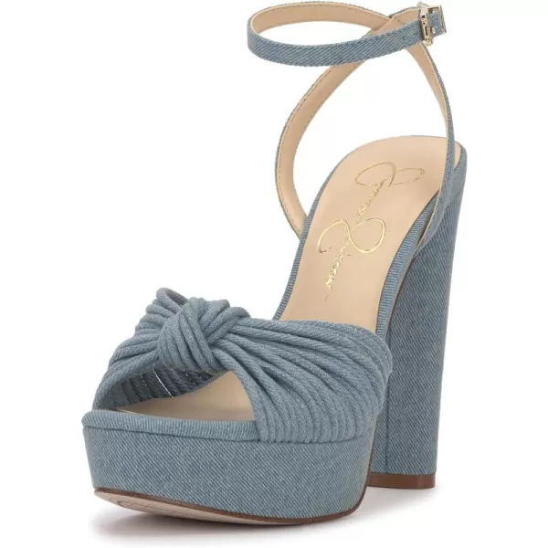 Jessica Simpson Womens Immie Ankle Strap Platform Pumps