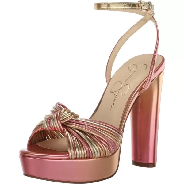 Jessica Simpson Womens Immie Ankle Strap Platform Pumps