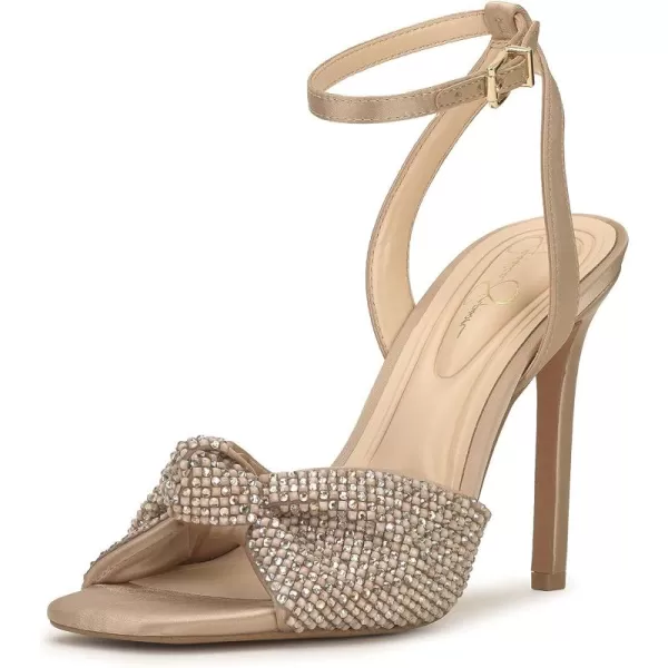 Jessica Simpson Women's Ohela Embellished Dress Sandal Heeled