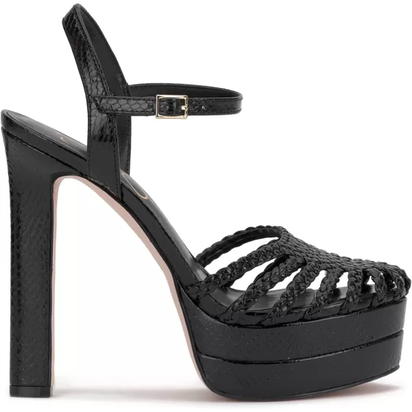 Jessica Simpson Womens Inaia SandalPlatformBlack