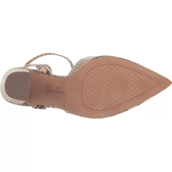 Jessica Simpson Womens Nazela Pointed Toe PumpNatural