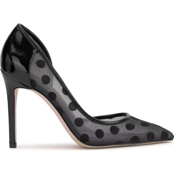 Jessica Simpson Womens Prizma8p PumpBlack Crinkle Patent