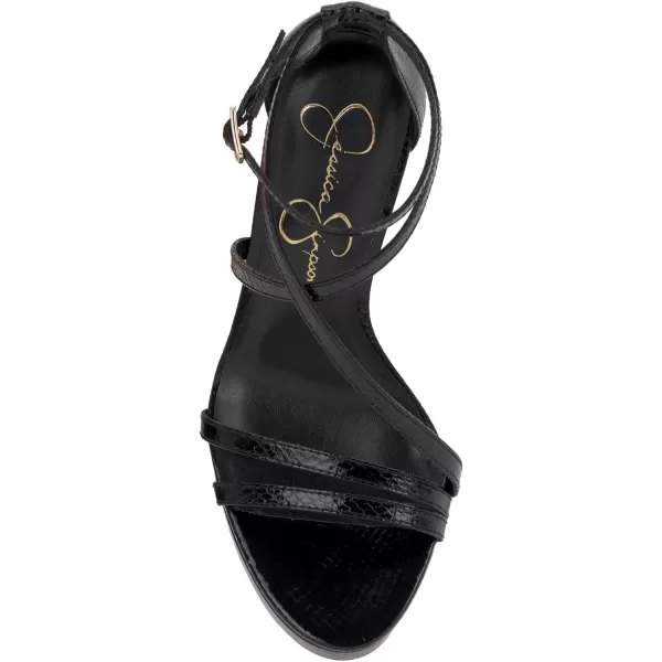 Jessica Simpson Womens Jewelria SandalPlatformBlack