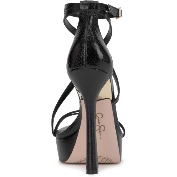 Jessica Simpson Womens Jewelria SandalPlatformBlack