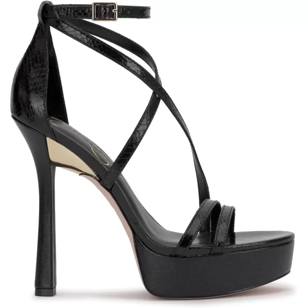 Jessica Simpson Womens Jewelria SandalPlatformBlack