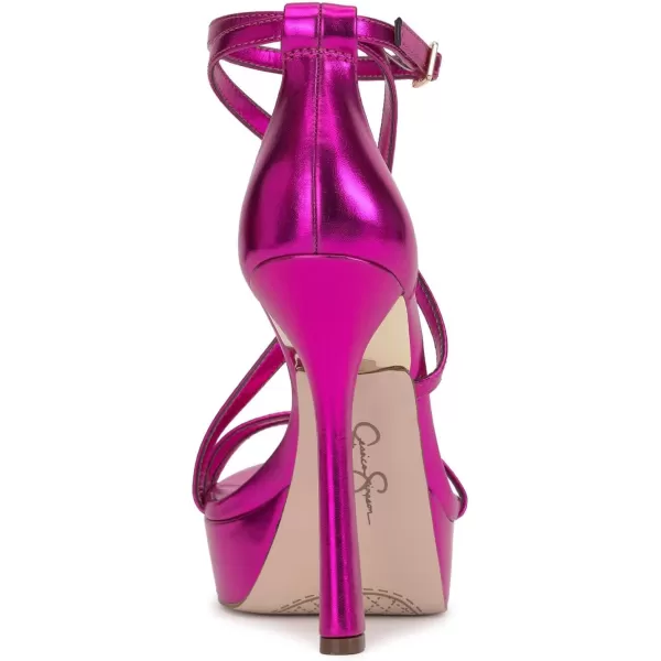 Jessica Simpson Womens Jewelria SandalPlatformBright Pink