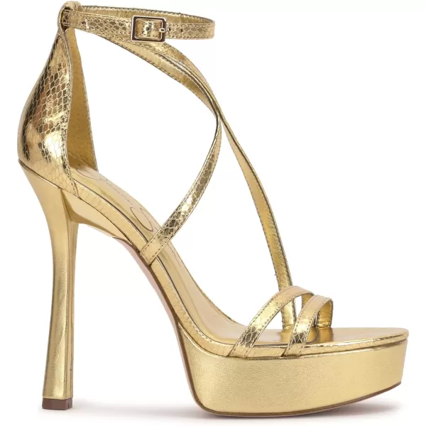 Jessica Simpson Womens Jewelria SandalPlatformGold