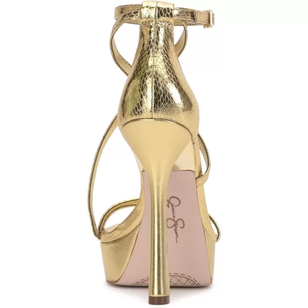 Jessica Simpson Womens Jewelria SandalPlatformGold