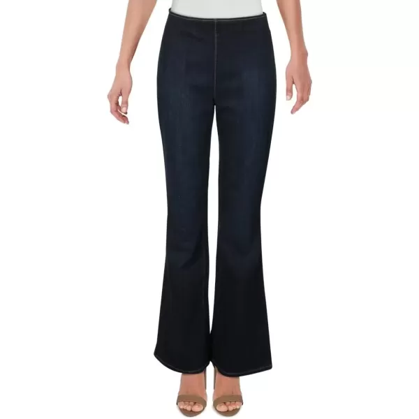 imageJessica Simpson Womens Effortless High Rise Pull on Flare JeanFlawless