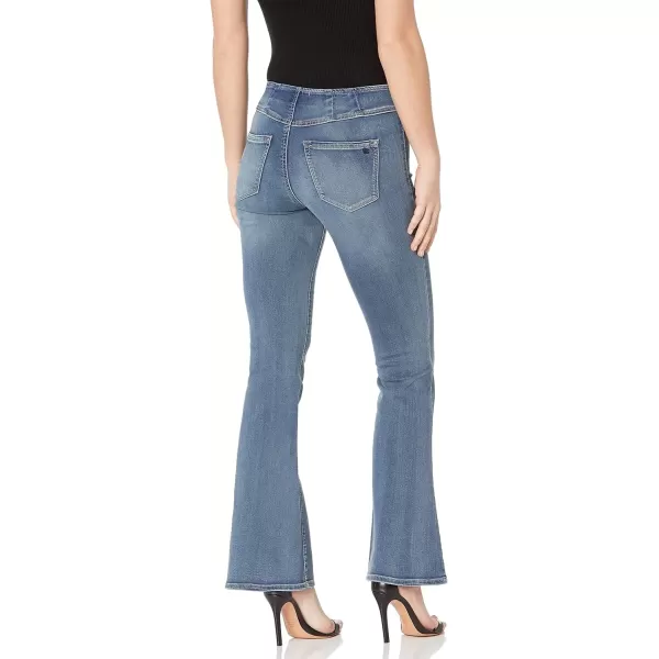 imageJessica Simpson Womens Effortless High Rise Pull on Flare JeanJade