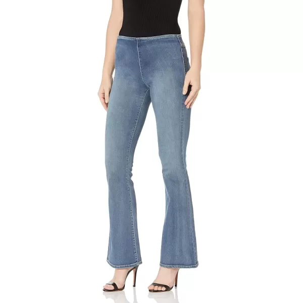 imageJessica Simpson Womens Effortless High Rise Pull on Flare JeanJade