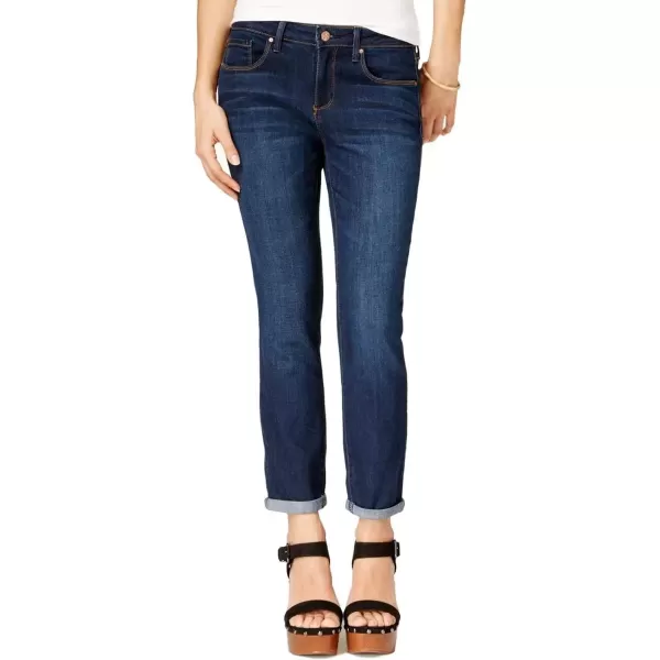 imageJessica Simpson Womens Forever Roll Cuff Skinny Crop to Ankle JeanRoyalRoyal
