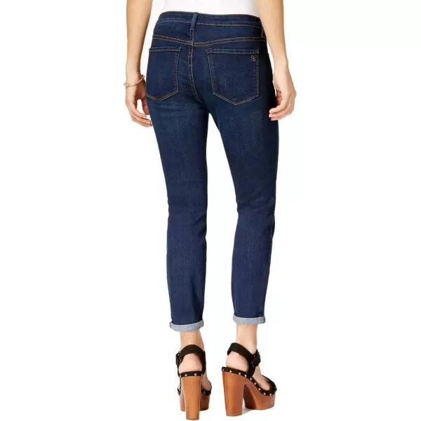 imageJessica Simpson Womens Forever Roll Cuff Skinny Crop to Ankle JeanRoyalRoyal
