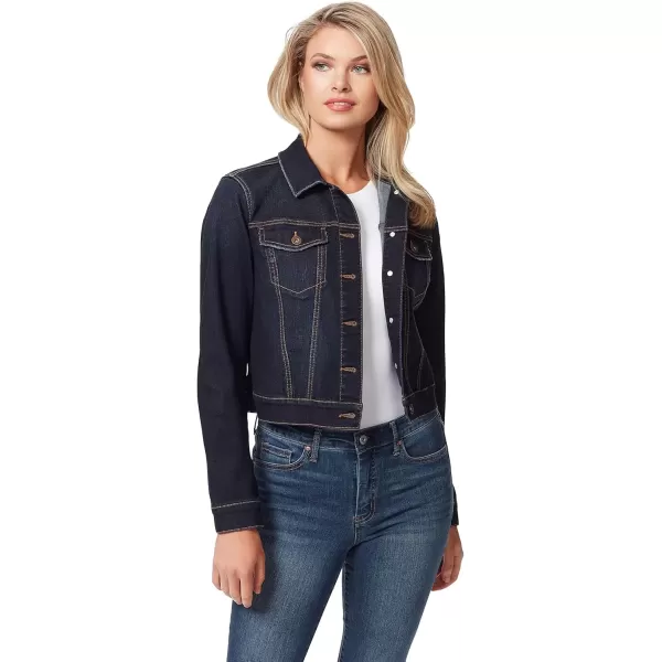 imageJessica Simpson Womens Plus Denim Stretch Denim JacketSevy