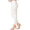 imageJessica Simpson Womens Spotlight High Rise Slim Straight AnkleWhite